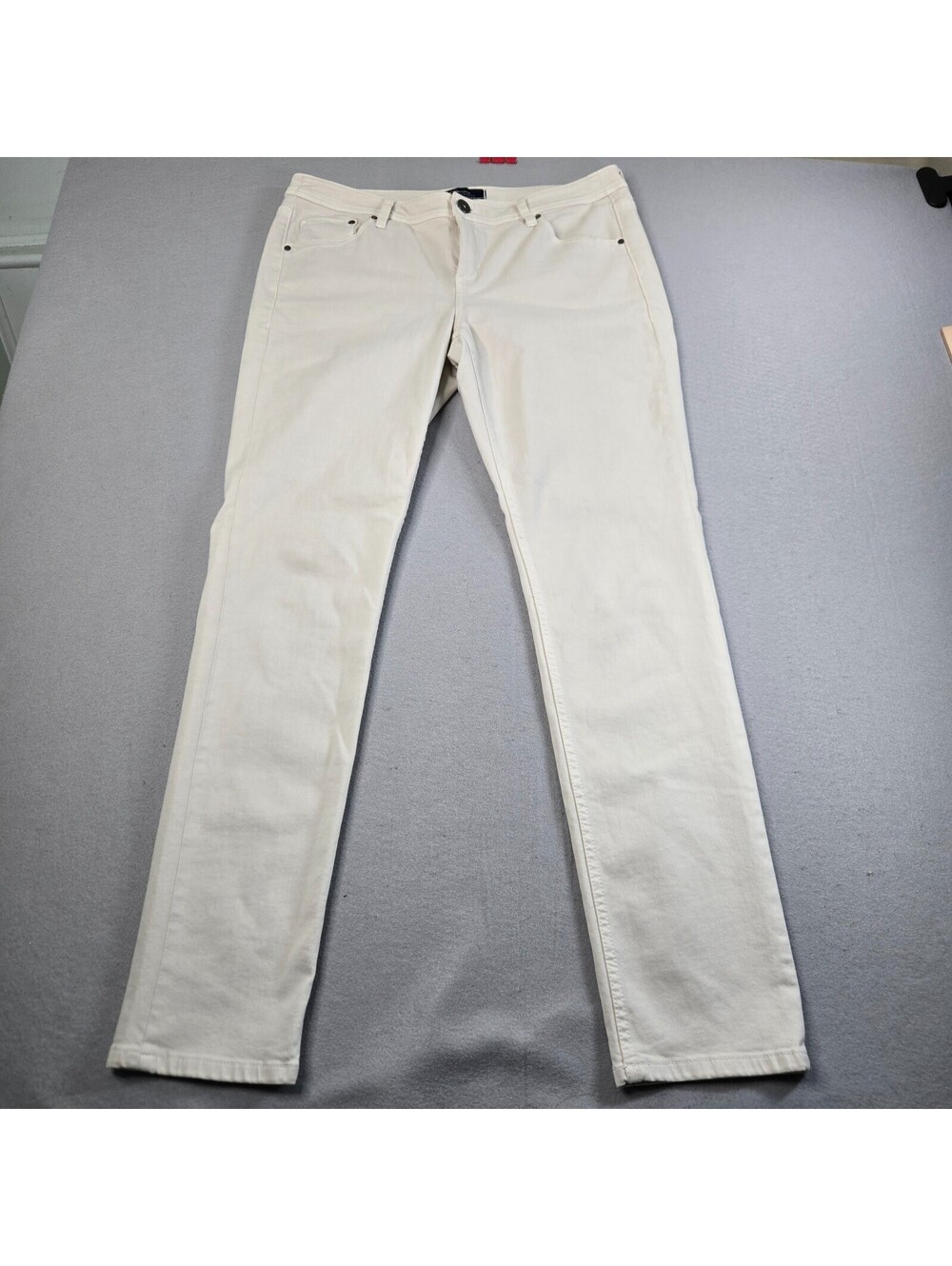 Tommy Bahama Womens 14 Fresco Cotton Blend Skinny Denim Pants Coastal Classic - Picture 1 of 9